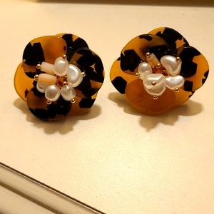 2/$15 Tortoise Earrings